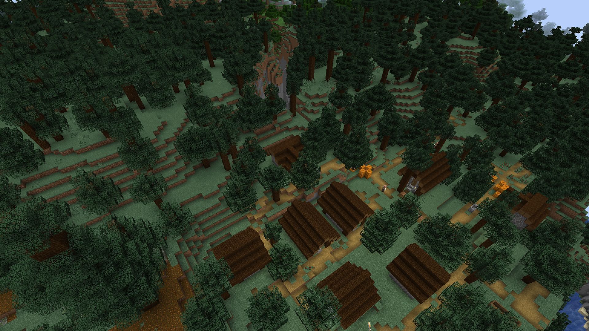 This seed's ravines contain a dark secret (Image via Mojang)